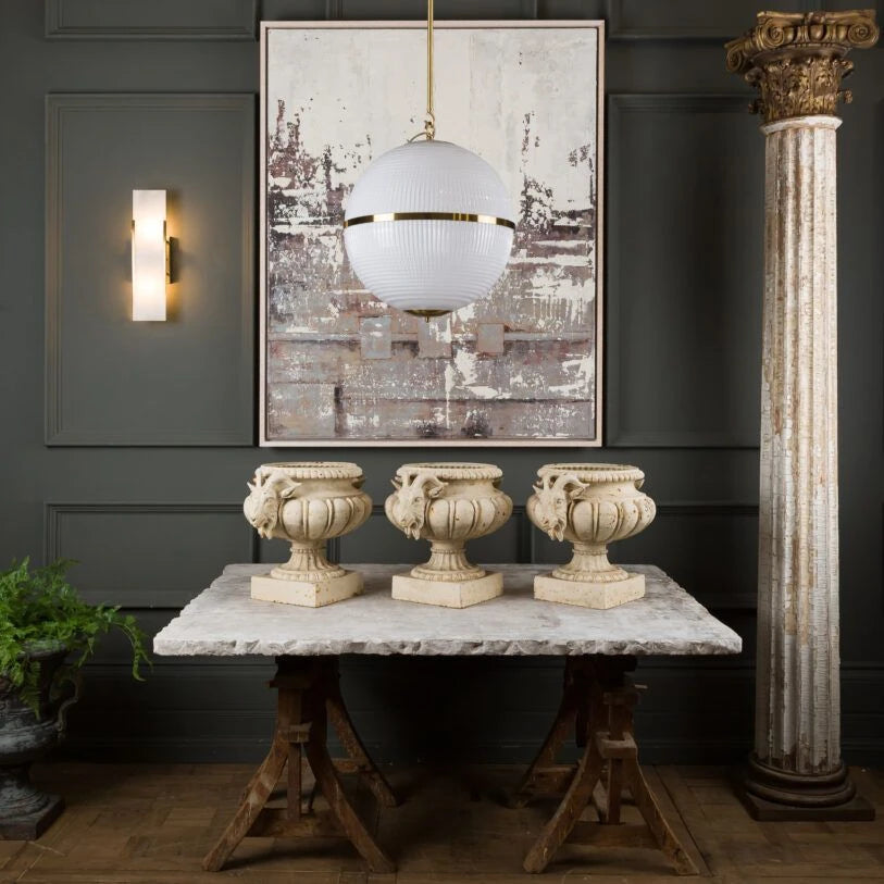 Mosman Linear Alabaster Wall Light
