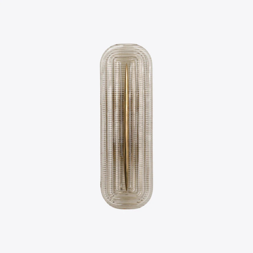 Lazio Ribbed Glass Wall Light