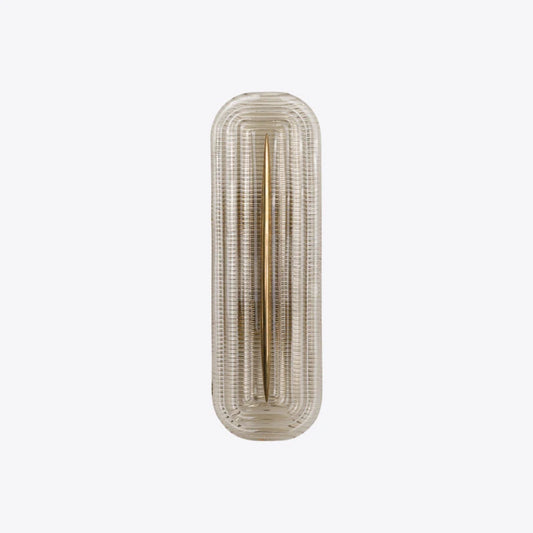 Lazio Ribbed Glass Wall Light