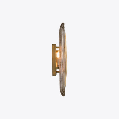 Lazio Ribbed Glass Wall Light