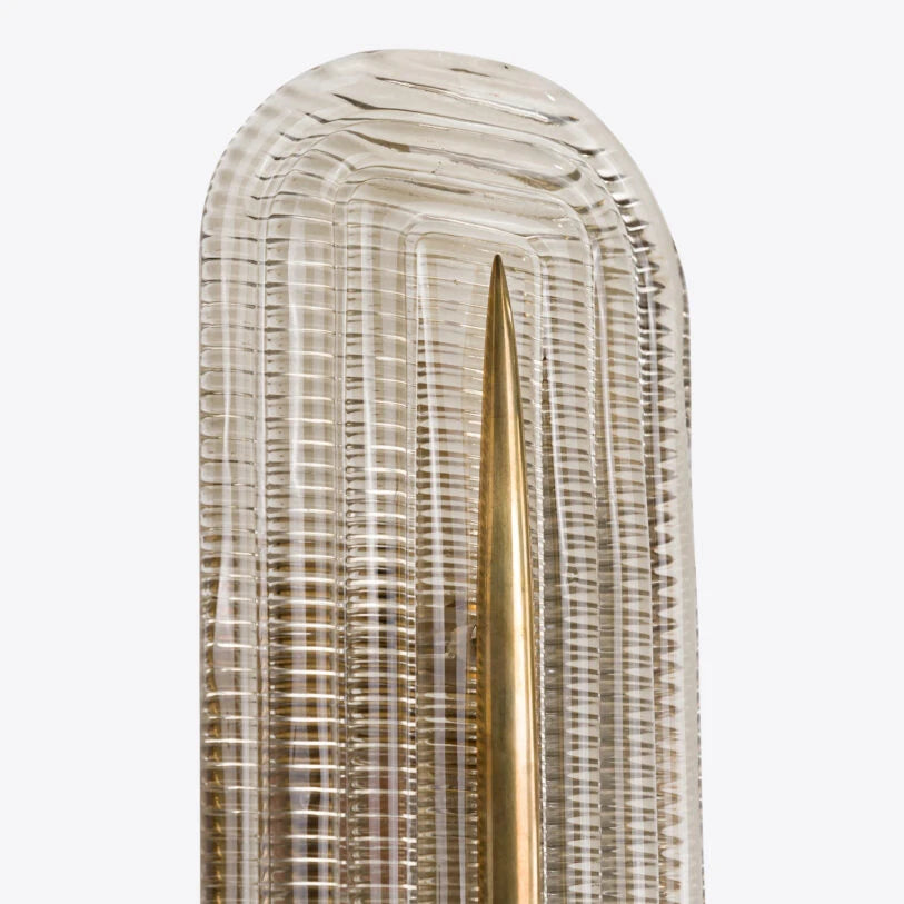Lazio Ribbed Glass Wall Light