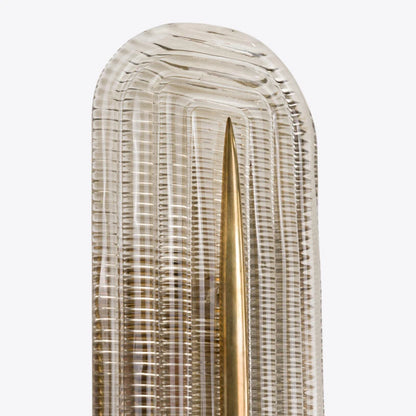 Lazio Ribbed Glass Wall Light