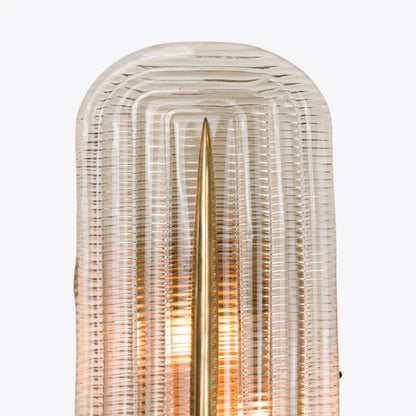 Lazio Ribbed Glass Wall Light