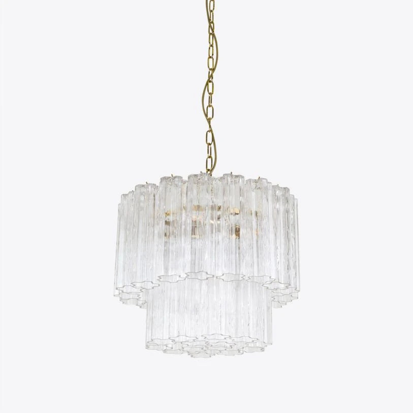 Treviso Fluted Glass Chandelier