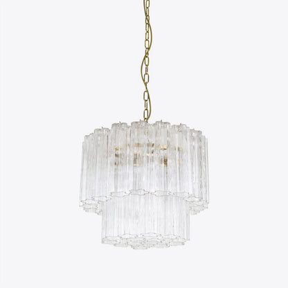 Treviso Fluted Glass Chandelier