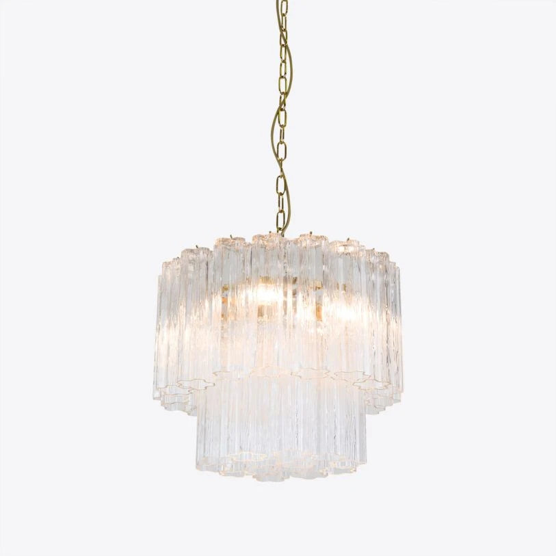 Treviso Fluted Glass Chandelier