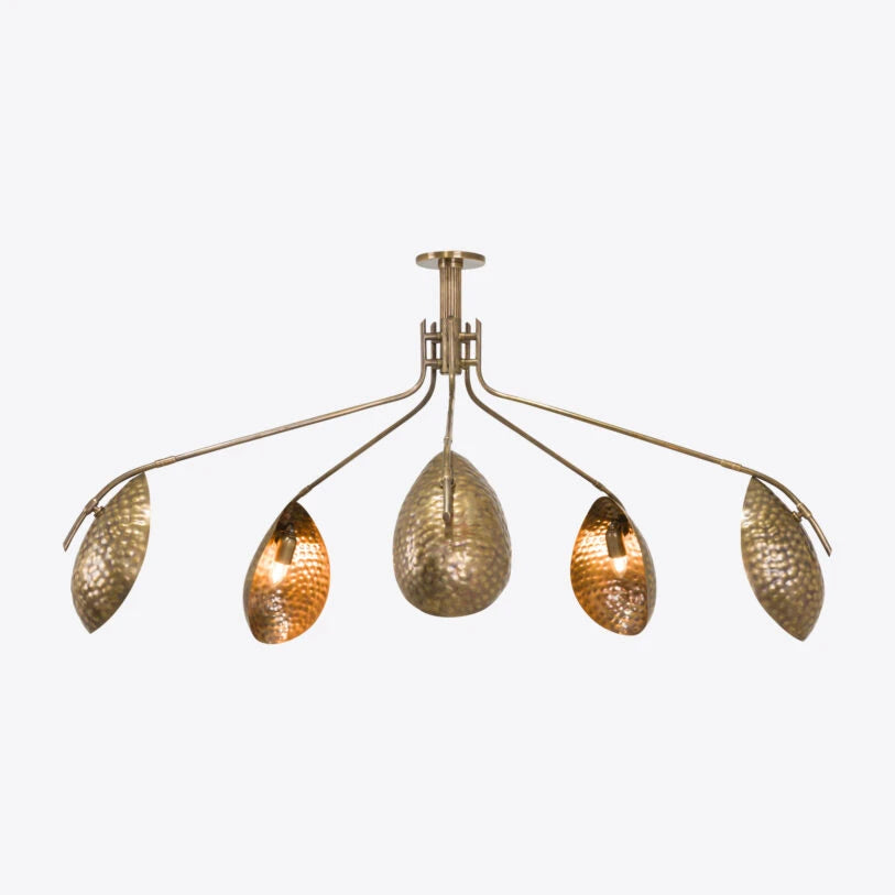 Roma Brass Chandelier