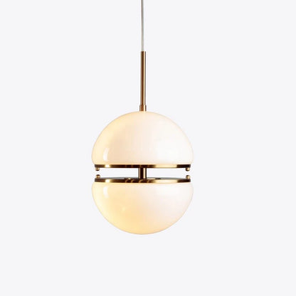Bistro Single Opal Glass Pendant