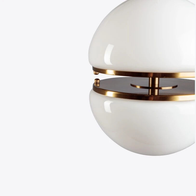 Bistro Single Opal Glass Pendant
