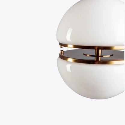 Bistro Single Opal Glass Pendant