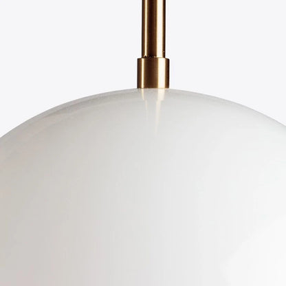 Bistro Single Opal Glass Pendant