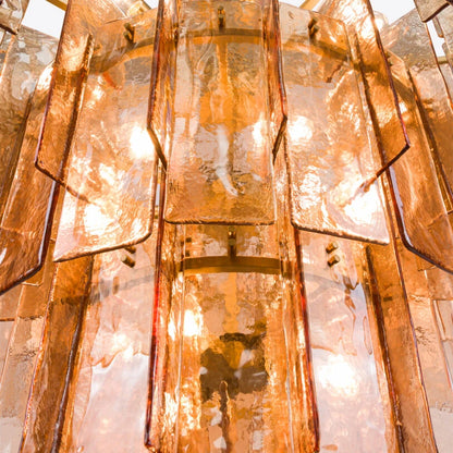 Berlin Glass Spiral Chandelier