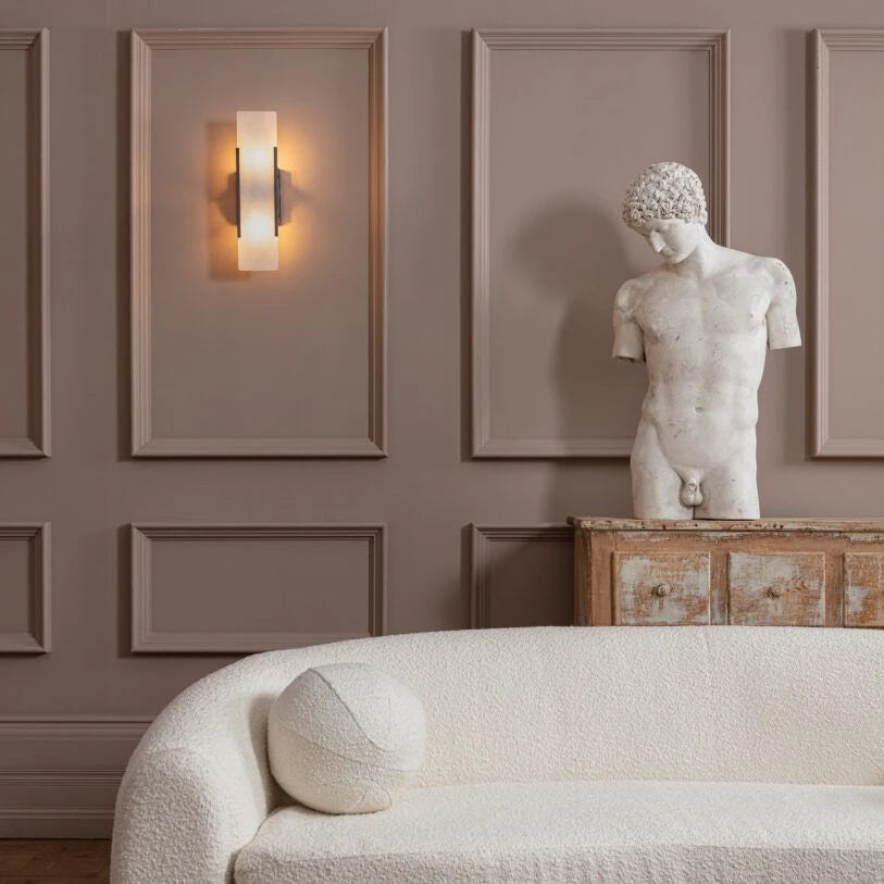 Mosman Linear Alabaster Wall Light
