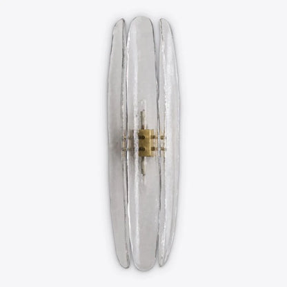 Dahlia Curved Glass Wall Light