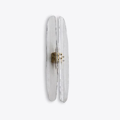 Dahlia Curved Glass Wall Light