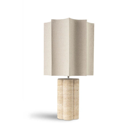 Basque Table Lamp with Fabric Shade