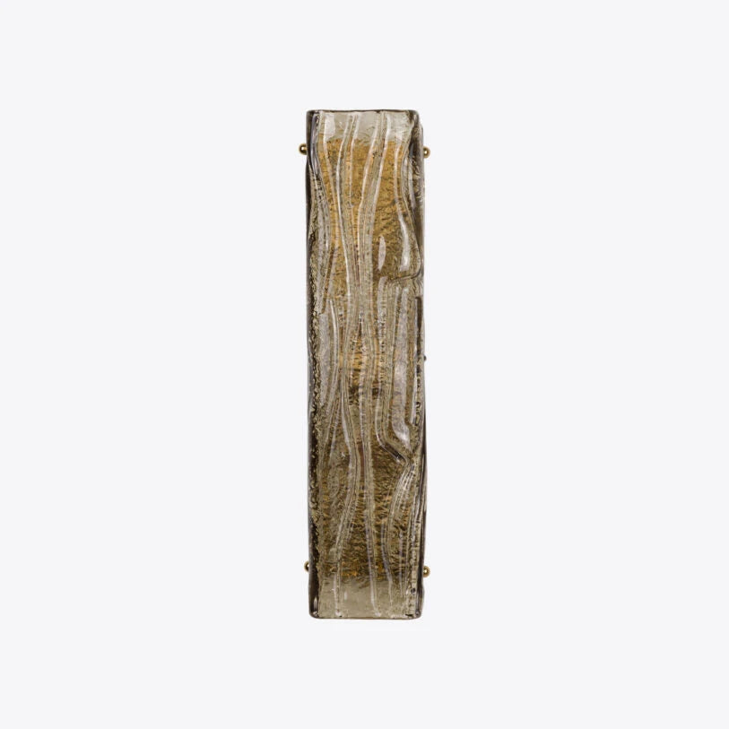 Viaggio Murano Smoked Glass Wall Light