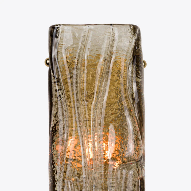 Viaggio Murano Smoked Glass Wall Light