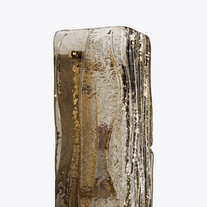 Viaggio Murano Smoked Glass Wall Light