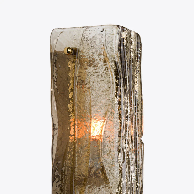 Viaggio Murano Smoked Glass Wall Light