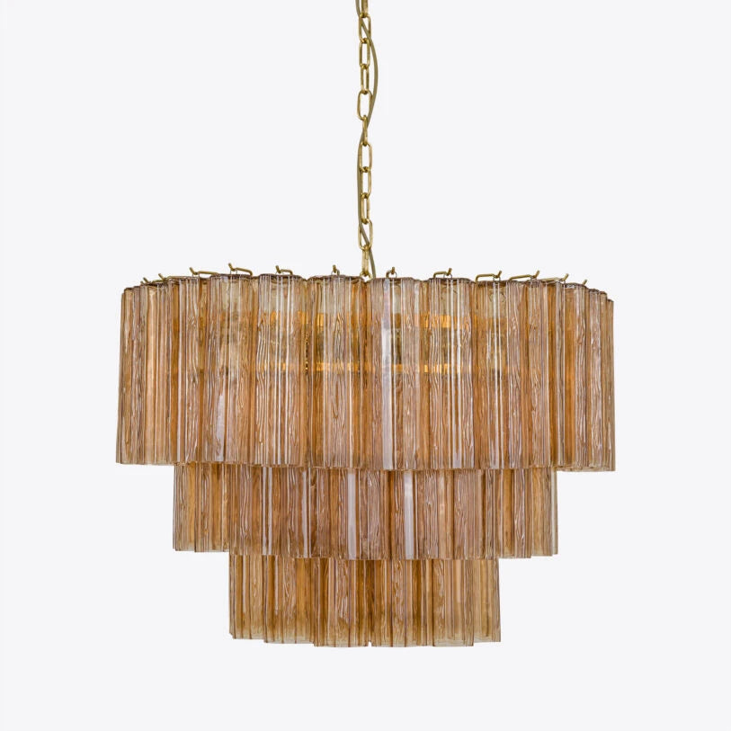 Treviso Fluted Glass Chandelier