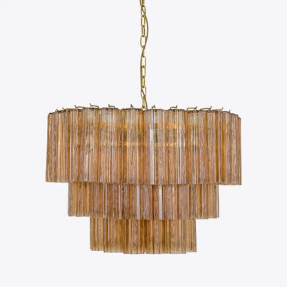 Treviso Fluted Glass Chandelier