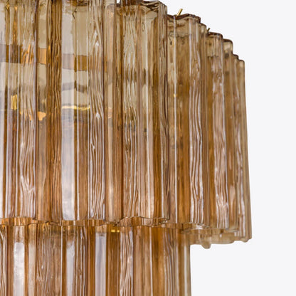 Treviso Fluted Glass Chandelier