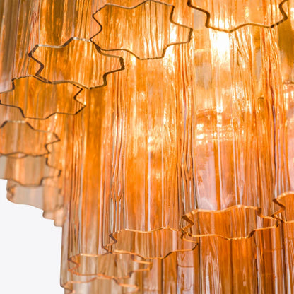 Treviso Fluted Glass Chandelier
