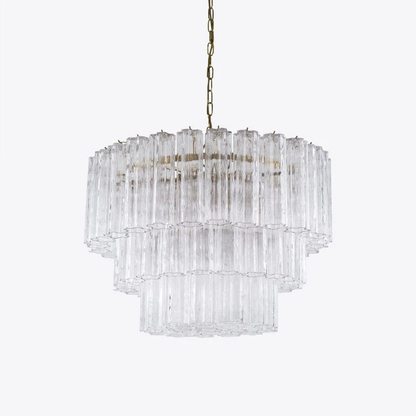 Treviso Fluted Glass Chandelier