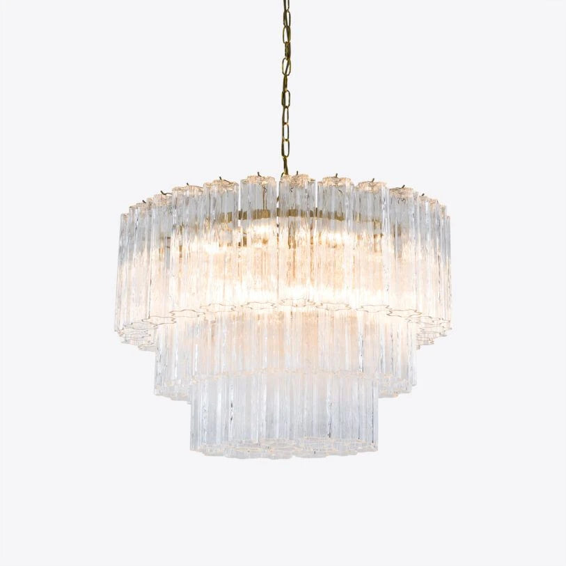 Treviso Fluted Glass Chandelier