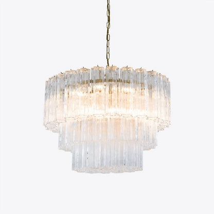 Treviso Fluted Glass Chandelier