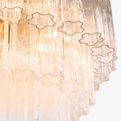 Treviso Fluted Glass Chandelier