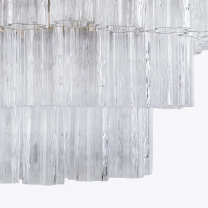 Treviso Fluted Glass Chandelier