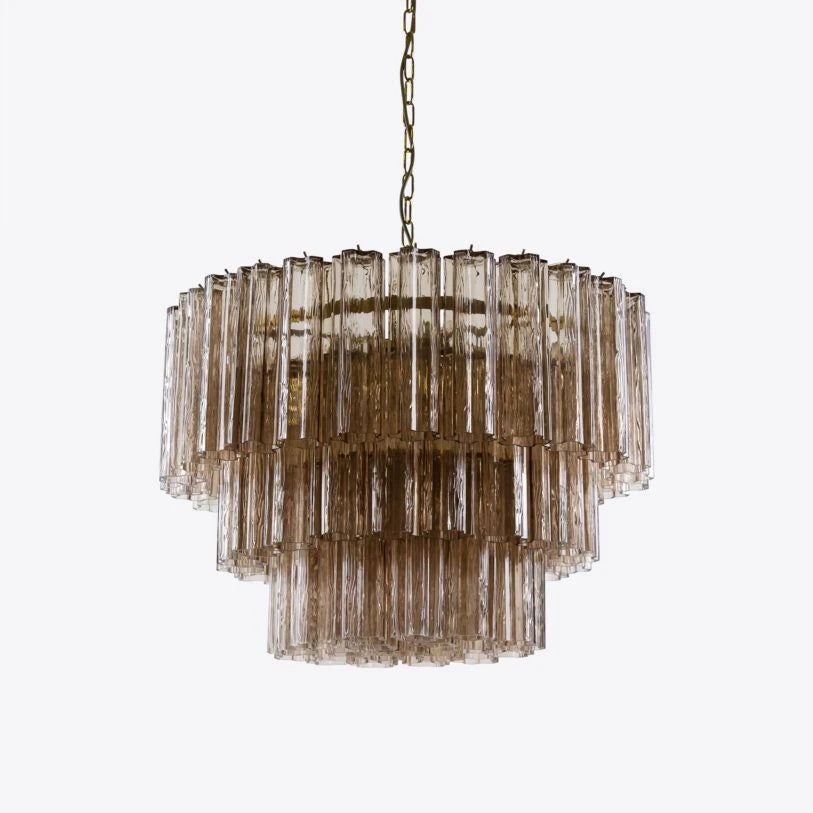 Treviso Fluted Glass Chandelier