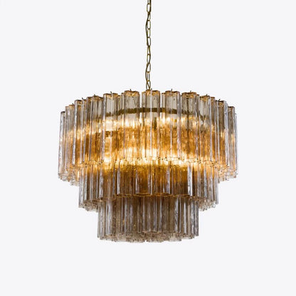 Treviso Fluted Glass Chandelier