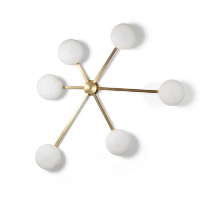 Rossi Sputnik Alabaster Wall/Ceiling Light
