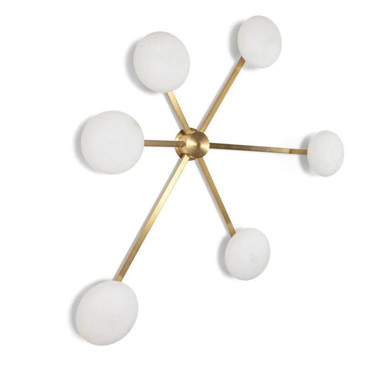 Rossi Sputnik Alabaster Wall/Ceiling Light
