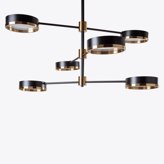 Tiered Moscow Disc Chandelier