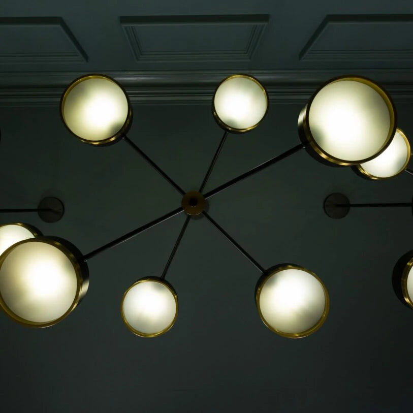 Tiered Moscow Disc Chandelier