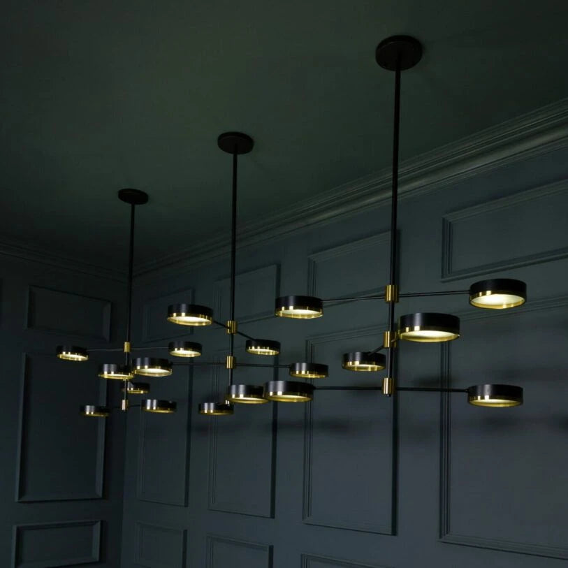 Tiered Moscow Disc Chandelier
