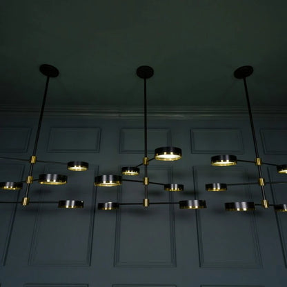 Tiered Moscow Disc Chandelier