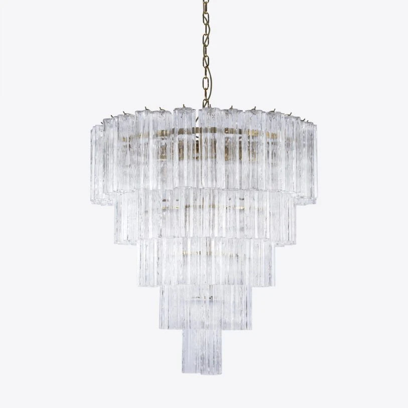 Treviso Fluted Glass Chandelier