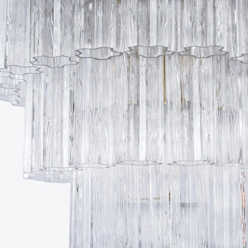 Treviso Fluted Glass Chandelier