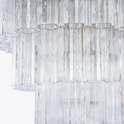 Treviso Fluted Glass Chandelier