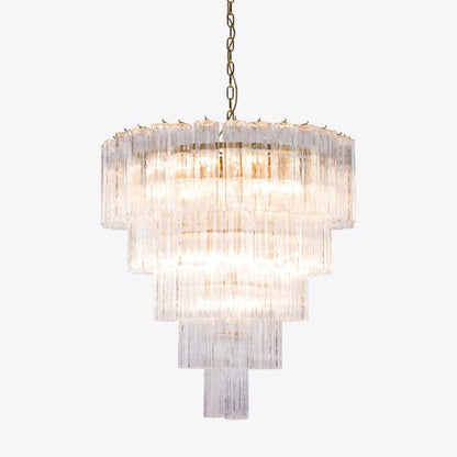 Treviso Fluted Glass Chandelier