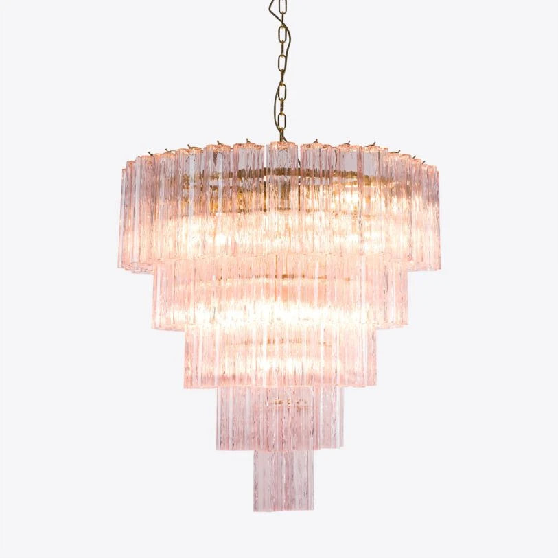 Treviso Fluted Glass Chandelier
