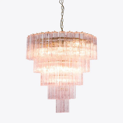 Treviso Fluted Glass Chandelier