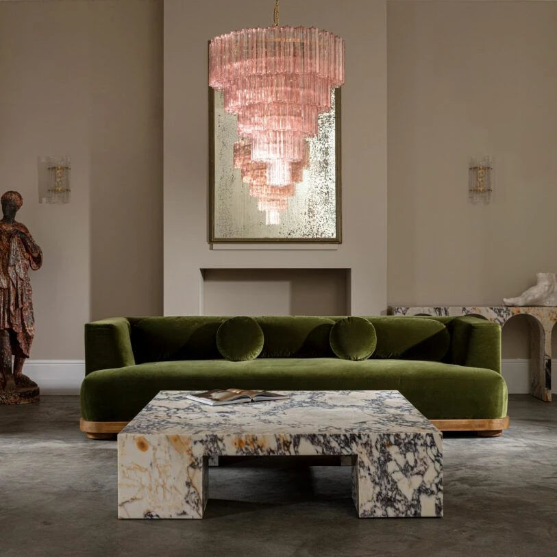 Treviso Fluted Glass Chandelier