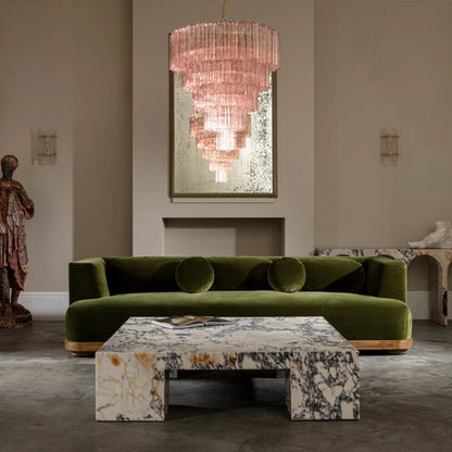 Treviso Fluted Glass Chandelier