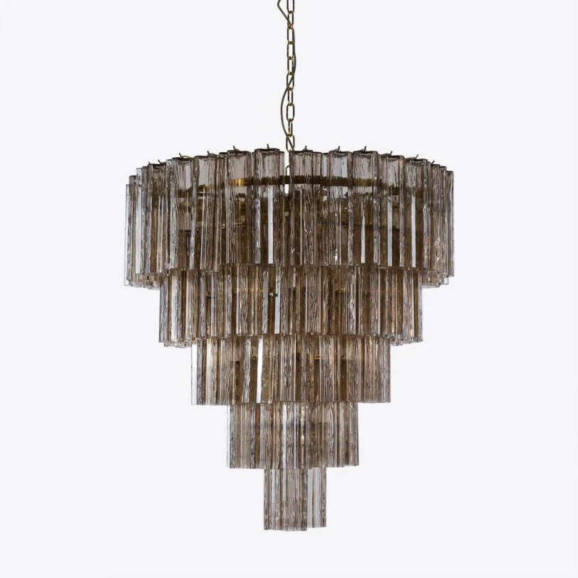 Treviso Fluted Glass Chandelier